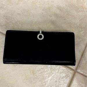 Vera Bradley black wallet.